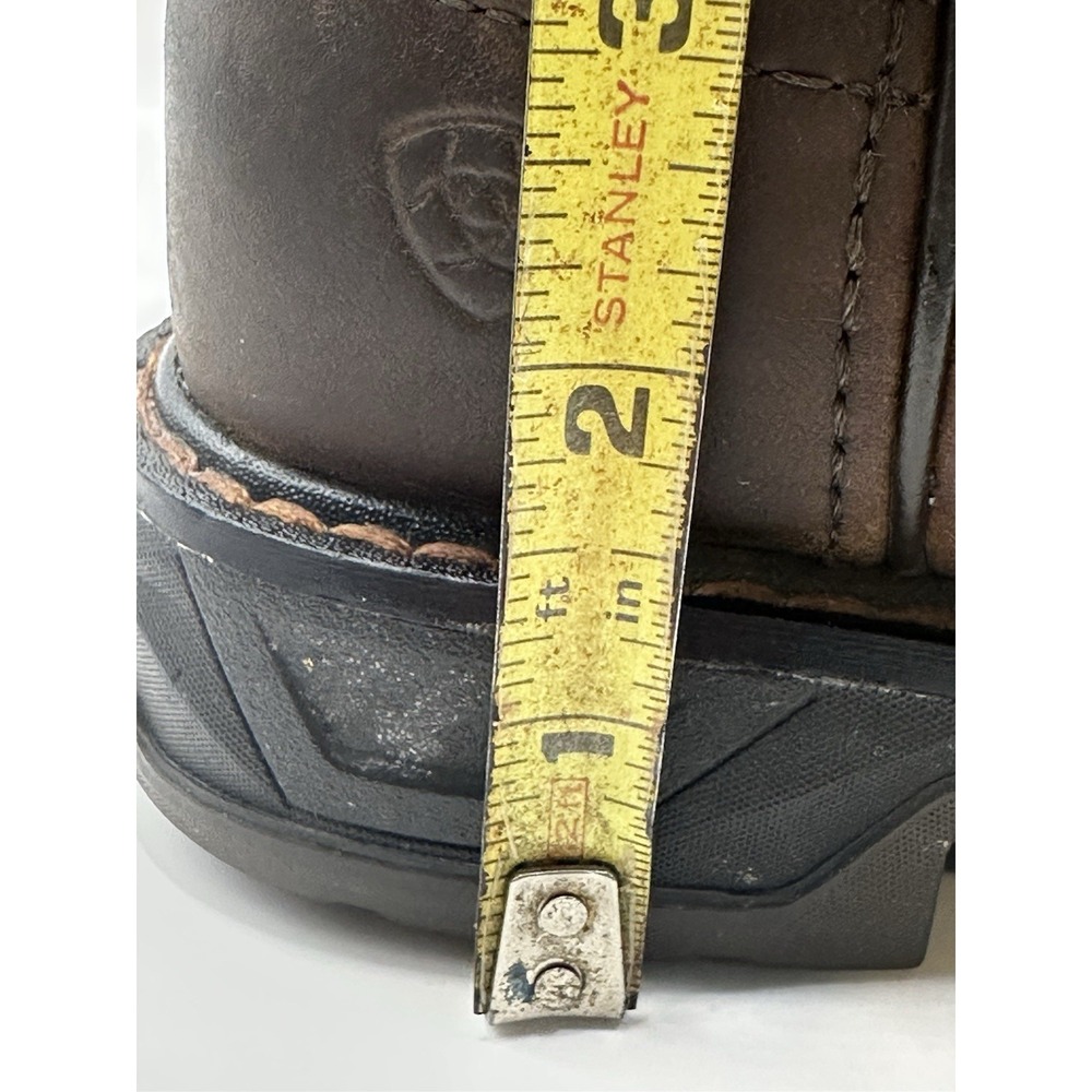 Ariat Kids Workhog XT Coil Square Toe Western Boots Size 1 Brown 10042412 Unisex - Picture 12 of 14